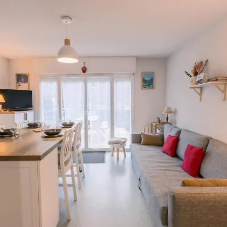 L'instant Terrasse 1 - Parking Prive Apartman
